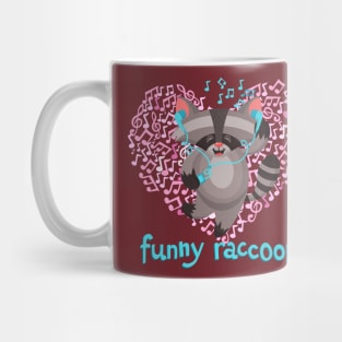 Funny Raccoon Mug